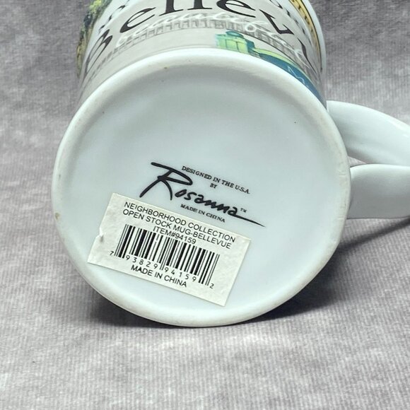 My Neighborhood Coffee Mug Bellevue, Wa Seattle Series by Rosanna Tea Cup  (A) - Picture 9 of 11